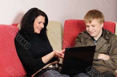 Mother and the son