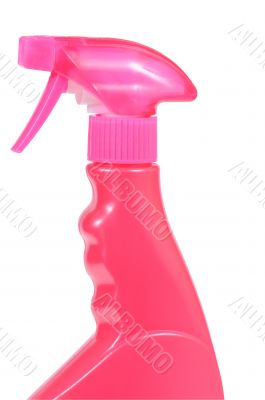 Pink bottle
