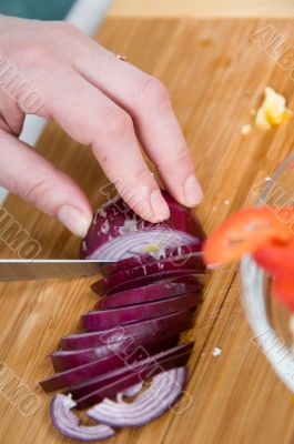 Cooking food