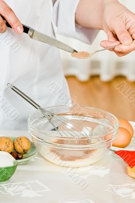 Cooking food