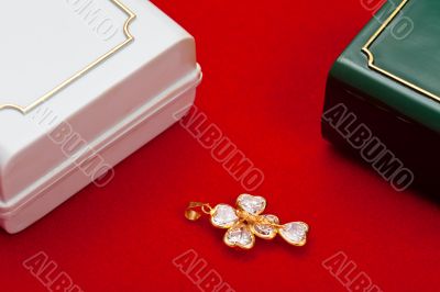 Pendant of a crucifix