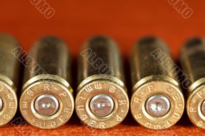 Set of bullets