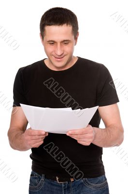 smiling man