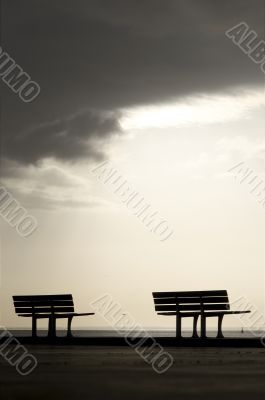 Two benches