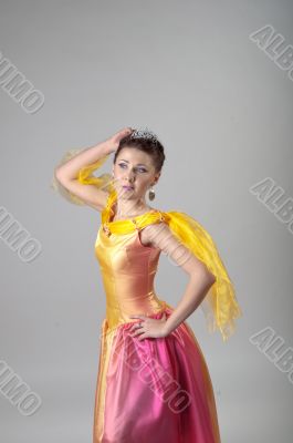A young sorceress