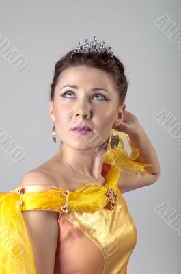 A young sorceress