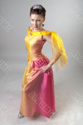 A young sorceress