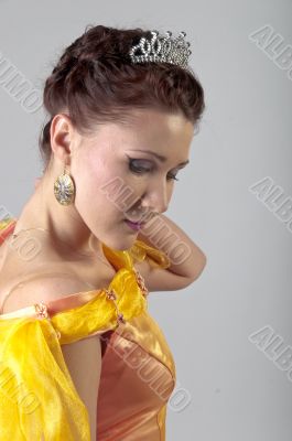 A young sorceress