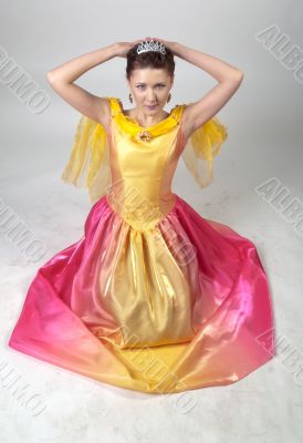 A young sorceress