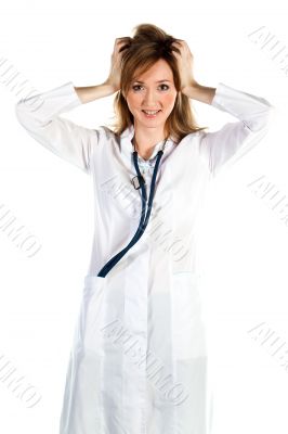 A woman doctor