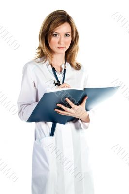 A woman doctor