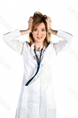 A woman doctor