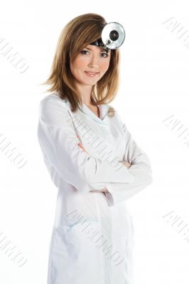 A woman doctor
