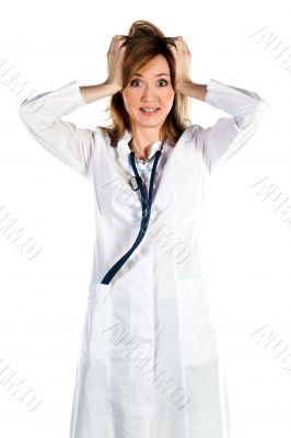A woman doctor