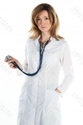 A woman doctor