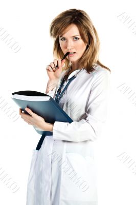 A woman doctor