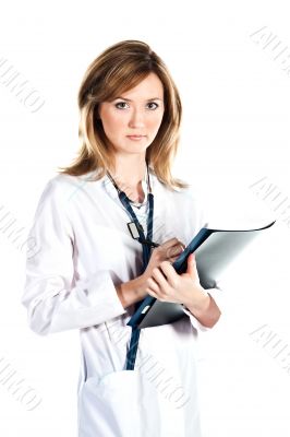 A woman doctor