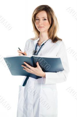 A woman doctor