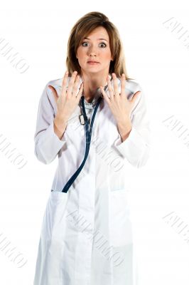 A woman doctor