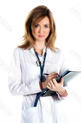 A woman doctor