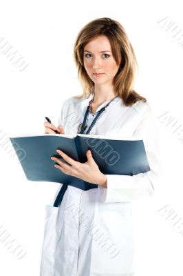 A woman doctor