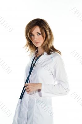 A woman doctor