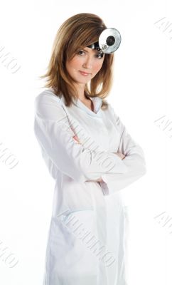 A woman doctor
