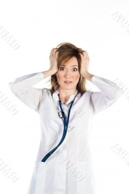 A woman doctor