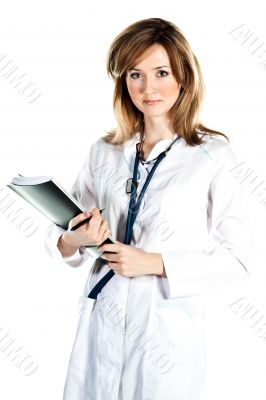 A woman doctor
