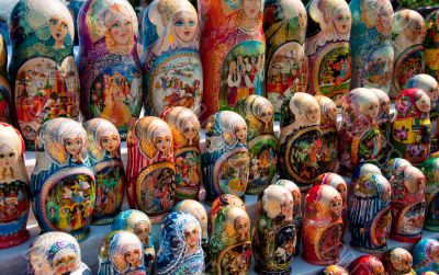 Russian national souvenir - matryoshka