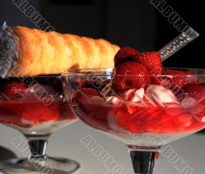strawberry dessert