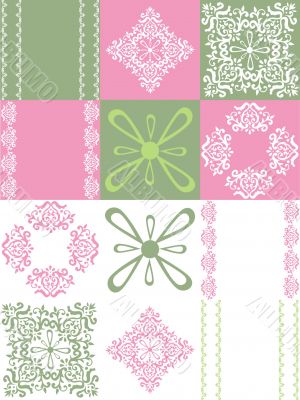 Seamless fabric pattern