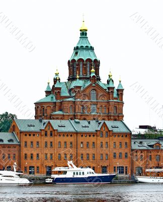 Uspenski cathedral in Helsinki
