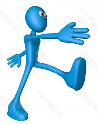 blue guy marshes