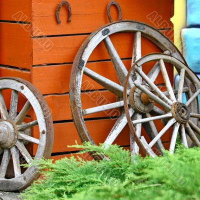  Old Wooden Wheels 