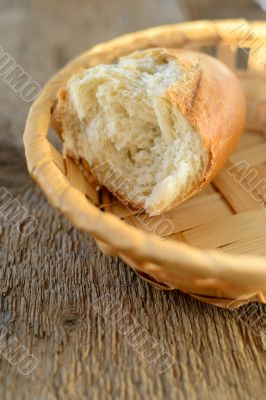 A piece of bread