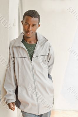 Portrait of a young Ethiopian