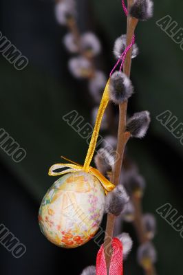 colorful egg tree