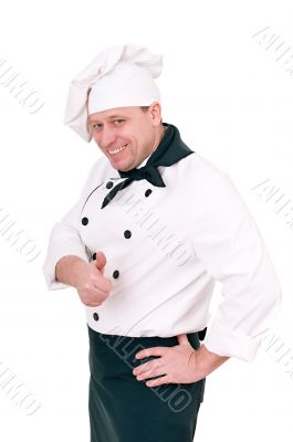 chef in uniform