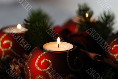 candle in advent