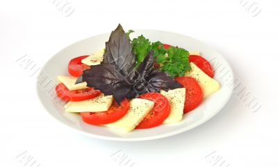 Tomatoes with Mozzarella