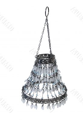 Beads and Leaves Chandelier 