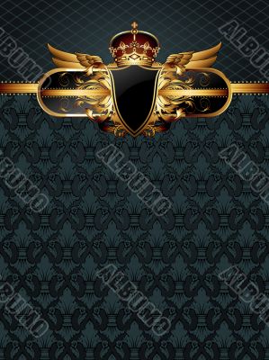 ornate golden frame