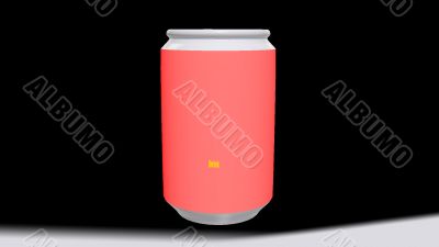 Simple Red Can
