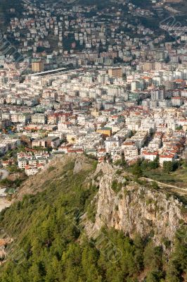 View of the city Alanya