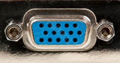 connector for the monitor