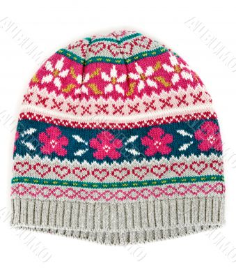 Warm knitted cap