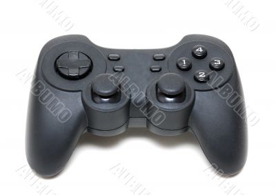 black cordless joystick