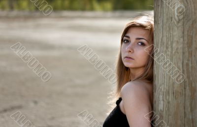 portrait of a beautiful girl