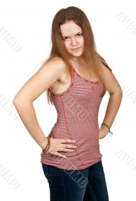 portrait of a young girl